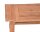 Garden Pleasure Gartenbank KISAR 940282 braun Holz 200,0 cm