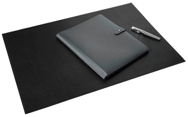 DURABLE Schreibtischunterlage schwarz Leder 65,0 x 45,0 cm, 1 St.