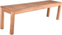 Garden Pleasure Gartenbank BIARO 940288 braun Holz 150,0 cm