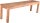 Garden Pleasure Gartenbank BIARO 940288 braun Holz 150,0 cm