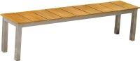 Garden Pleasure Gartenbank DALLAS 304944 braun Holz 180,0 cm