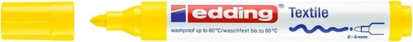 edding 4500 Textilmarker gelb 2,0 - 3,0 mm, 1 St.