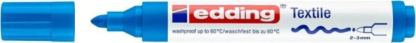 edding 4500 Textilmarker blau 2,0 - 3,0 mm, 1 St.