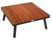 Garden Pleasure Loungegruppe THERESA grau, schwarz Holz, Metall, 15-teilig