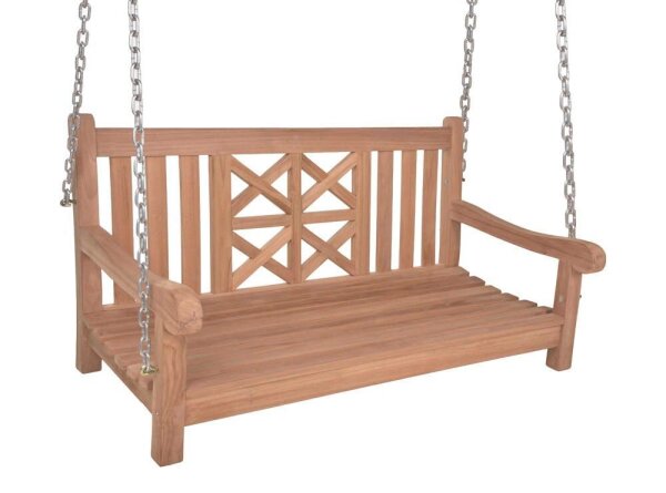 Garden Pleasure Hängebank MADURA 940283 braun Holz 120,0 cm