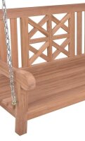 Garden Pleasure Hängebank MADURA 940283 braun Holz 120,0 cm
