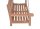 Garden Pleasure Hängebank MADURA 940283 braun Holz 120,0 cm