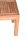 Garden Pleasure Gartenbank BIARO 940287 braun Holz 120,0 cm