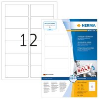 HERMA Etiketten 10304 weiß 88,9 x 46,6 mm, 100 Blatt