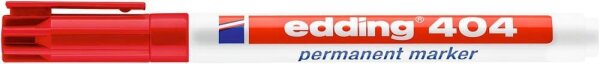 edding 404 Permanentmarker rot 0,75 mm, 1 St.