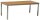 Garden Pleasure Gartentisch DALLAS braun rechteckig 90,0 x 200,0 x 75,0 cm