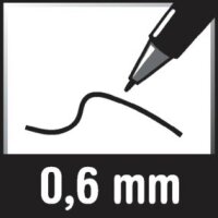 edding 88 Office F Fineliner blau 0,6 mm, 1 St.