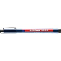 edding 1800 Fineliner schwarz 0,7 mm, 1 St.