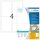 HERMA Adressetiketten 10313 weiß 99,1 x 139,0 mm, 100 Blatt