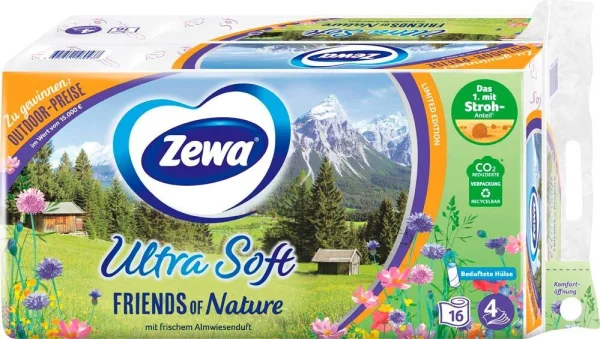 Zewa Toilettenpapier Ultra Soft "FRIENDS OF...