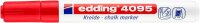 edding 4095 Kreidemarker rot 2,0 - 3,0 mm, 1 St.