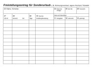 RNK-Verlag Urlaubsabwesenheitsmeldung Formularbücher...