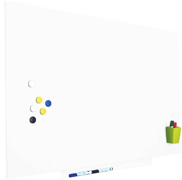 rocada Whiteboard Skin 150,0 x 100,0 cm weiß lackierter Stahl