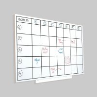 rocada Whiteboard Skin Planner 115,0 x 75,0 cm weiß lackierter Stahl