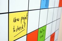 rocada Whiteboard Skin Planner 115,0 x 75,0 cm weiß lackierter Stahl