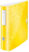 LEITZ Active WOW 1106 Ordner gelb Kunststoff 8,2 cm DIN...