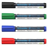 Schneider Maxx 290 Whiteboard- und Flipchart-Marker...