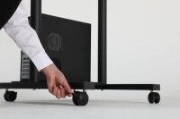 update displays Stehpult höhenverstellbar schwarz