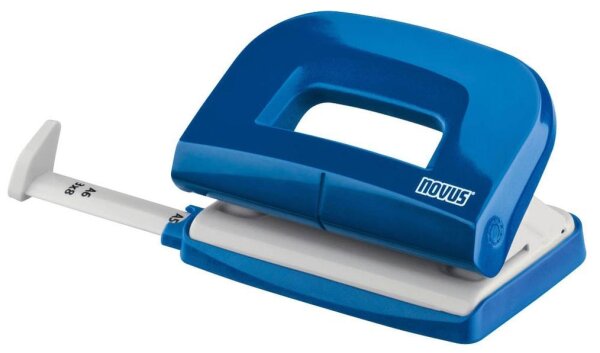 novus Locher E 210 blau, 1 St.