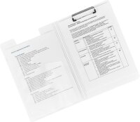 LEITZ Klemmbrettmappe WOW 4199 DIN A4 weiß Kunststoff, 1 St.
