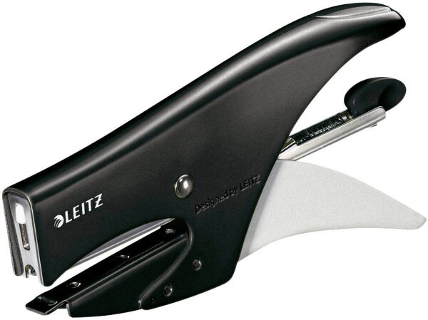 LEITZ Heftzange 5531 WOW schwarz-metallic, 1 St.