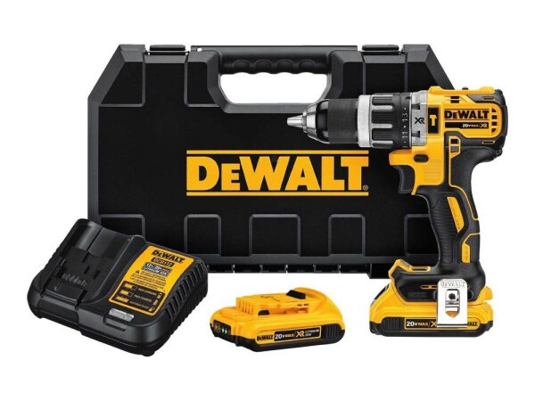 DeWALT DCD796D2 Akku-Schlagbohrschrauber-Set 18,0 V, mit 2 Akkus