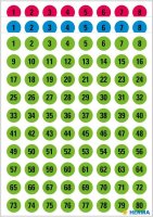 HERMA Klebenummern 4129 Zahlen, 10x 480 Etiketten