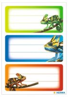 HERMA Schuletiketten 5876 Gecko, 9 Etiketten