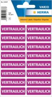 HERMA Hinweisetiketten 15037 Vertraulich, lila 40,0 x...
