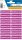 HERMA Hinweisetiketten 15037 Vertraulich, lila 40,0 x 12,5 mm, 5x 320 Etiketten