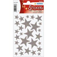 HERMA Aufkleber 15128 Sterne, silber, 10x 27 Etiketten  (...