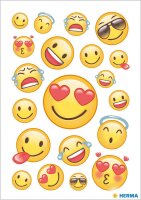 HERMA Aufkleber 15325 Smiley, 10x 19 Etiketten