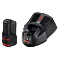 BOSCH Professional GSR 12V-15 FC Akku-Bohrschrauber-Set 12,0 V, mit 2 Akkus