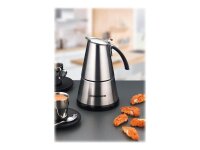 Rommelsbacher EKO 364 E Espressokocher elektrisch silber, 4 Tassen  ( EKO 364/E )