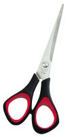 WEDO Papierschere schwarz-rot 16,0 cm