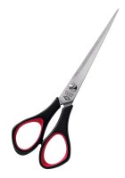 WEDO Linkshänder-Papierschere schwarz-rot 16,0 cm