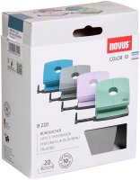 novus Locher B220 ColorID 2.0 smart grey, 1 St.