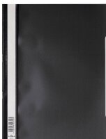 DURABLE Schnellhefter 2573 Kunststoff schwarz DIN A4, 10 St.