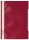 DURABLE Schnellhefter 2573 Kunststoff rot DIN A4, 10 St.