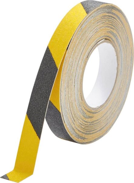 DURABLE Markierungsband DURALINE® GRIP gelb, schwarz 25,0 mm x 15,0 m