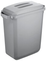 DURABLE DURABIN® ECO Mülleimer 60,0 l grau, 1 St.