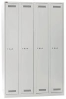 BISLEY LIGHT Spind lichtgrau GL12Q1645, 4...