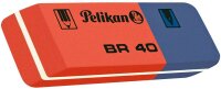 Pelikan Radiergummi BR40 rot/blau, 1 St.