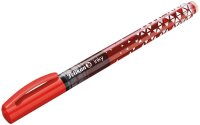 Pelikan Inky 273 Tintenroller schwarz/rot 0,5 mm, Schreibfarbe: rot, 1 St.