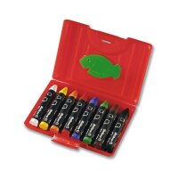 Pelikan 665/8 Wachsmalstifte farbsortiert, 8 St.